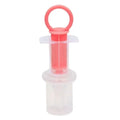 Infant Pacifier Medicine Dropper Silicone Nipple Syringe Baby Medicine Dropper Babs Pink