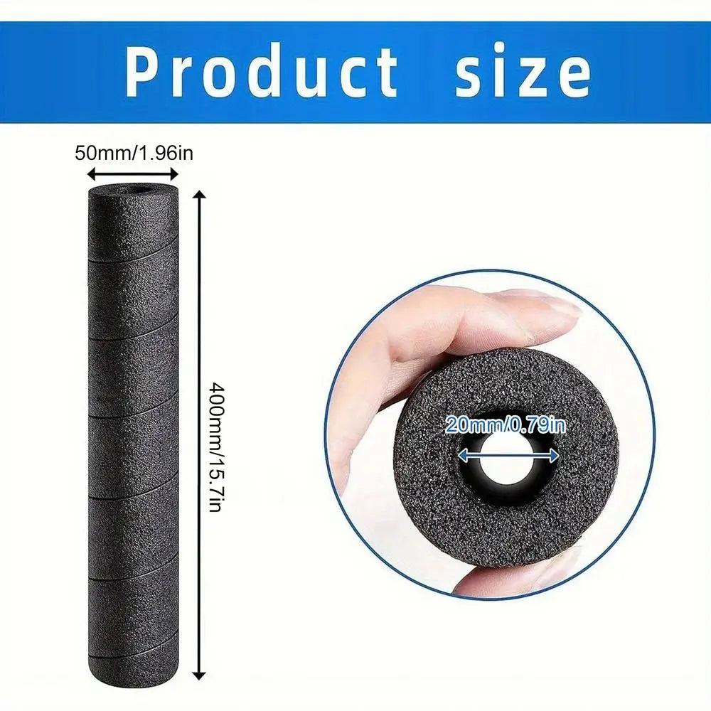 4-Pack Foam Pipe Insulation Tube Covers – Rods & Railings Foam Pipe Insulation Babs 4PCS