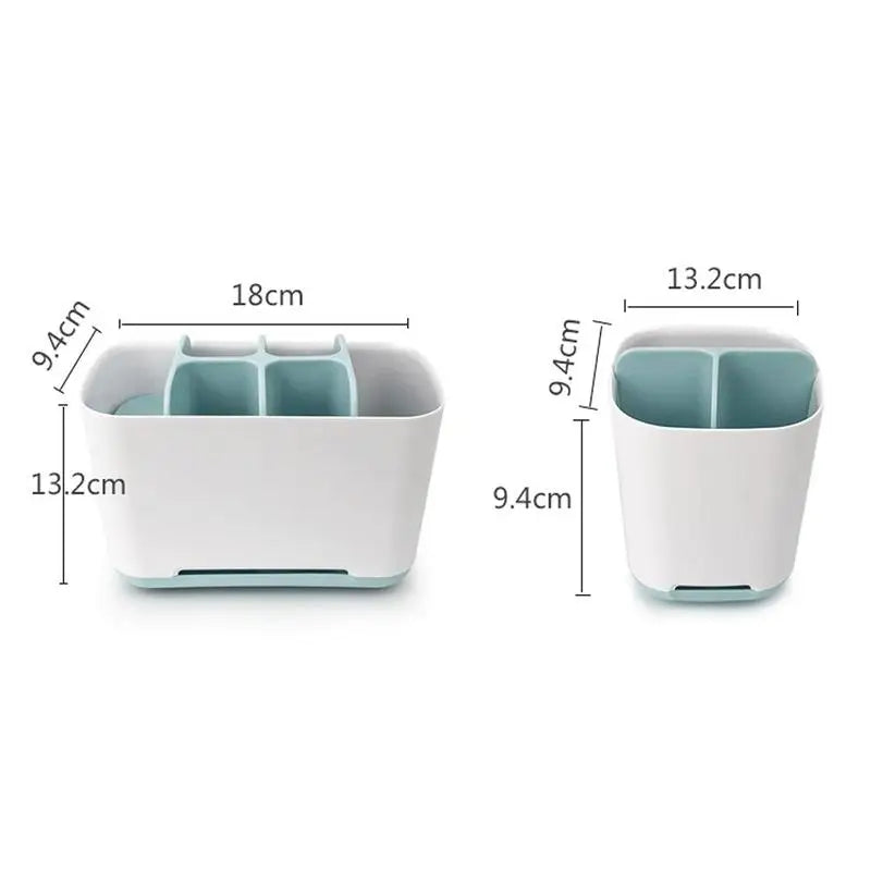 Toothbrush & Toothpaste Holder Organizer – Bathroom Caddy Stand Toothbrush Holder Babs