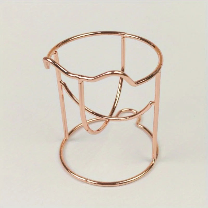 Makeup Sponge Blender Drying Stand & Storage Rack Makeup Sponge Holder Babs Rose Golden