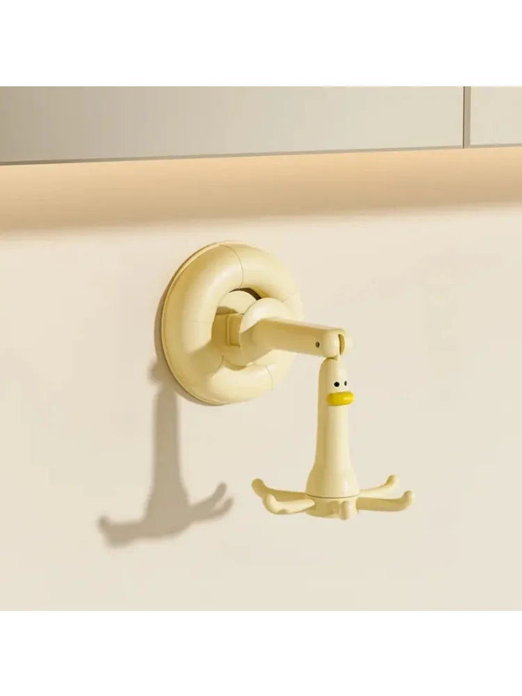 360° Rotating Duck Suction Cup Hook – Home Wall Organizer Suction Cup Hook Babs Y