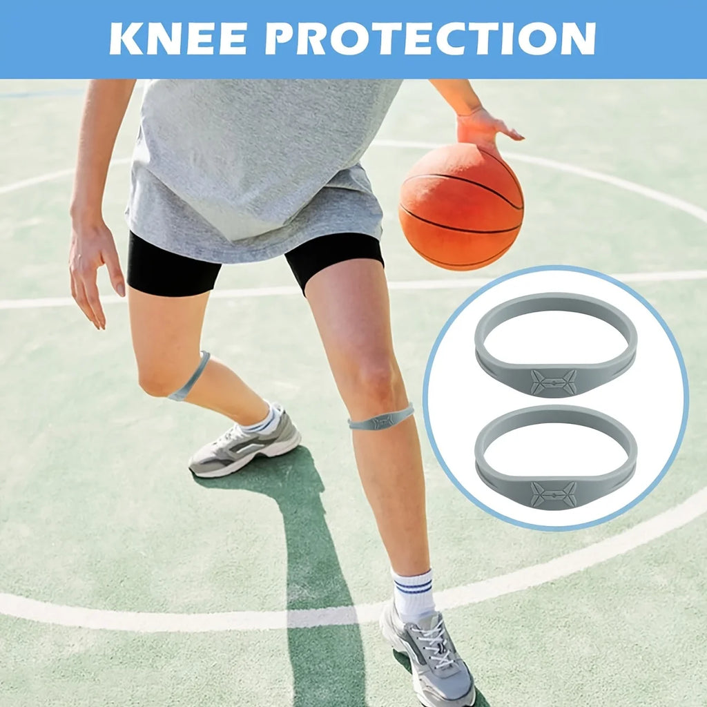 2PCS Compression Knee Pads with Patella Strap – Sports Support Compression Knee Pads Babs