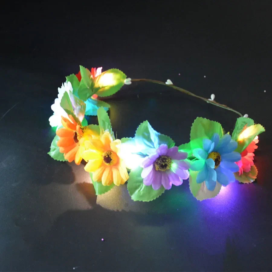 LED Light-Up Glow Headband for Kids & Adults – Party & Wedding