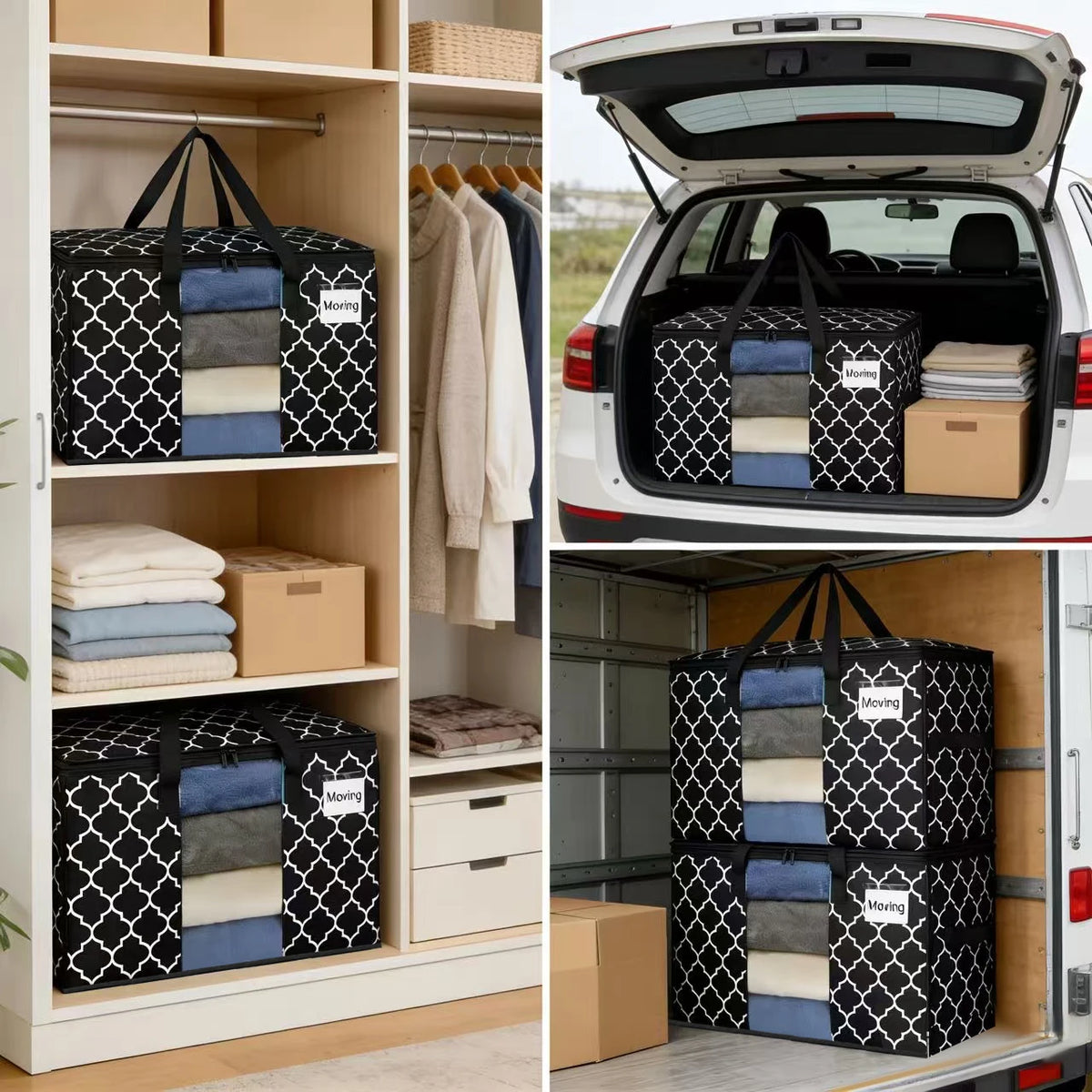 Collapsible Storage Bags for Clothes, Blankets & Bedding Collapsible Storage Bags Babs