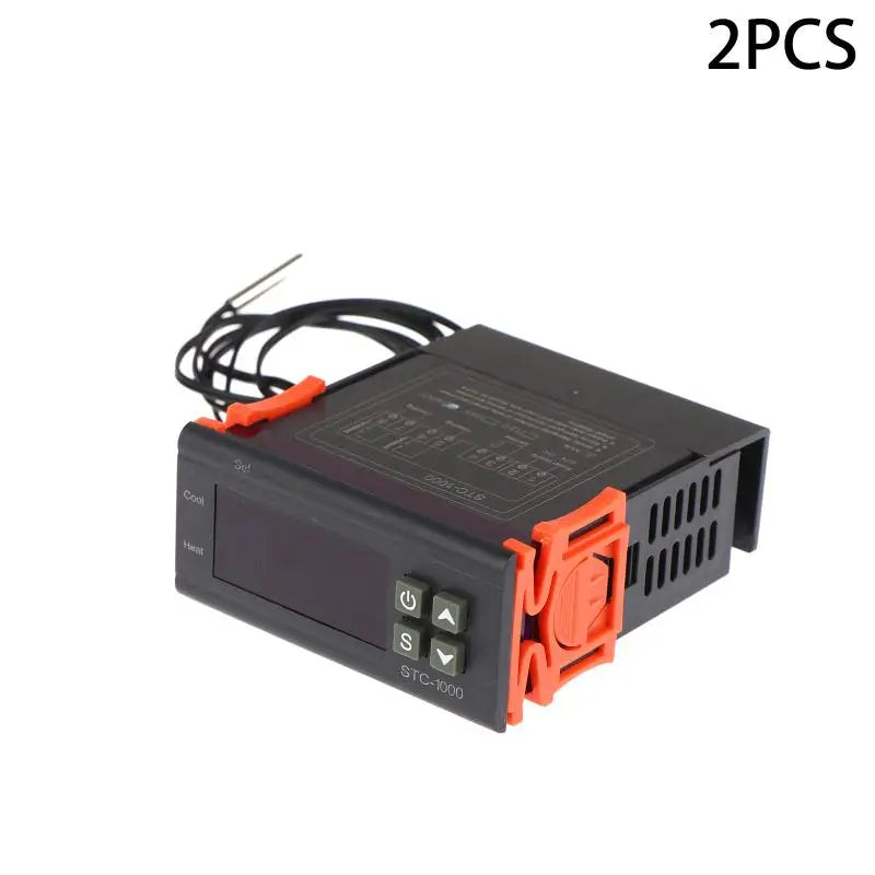 STC-1000 Digital Thermostat Temperature Controller 220V 10A Temperature Controller Babs 2PCS