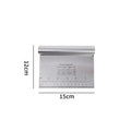 Stainless Steel Dough Scraper & Bread Cutter | Baking Tool Dough Scraper Tool Babs 15X12X0.5cm