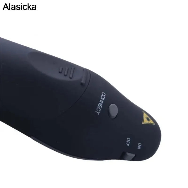 2.4GHz Wireless Presenter Remote PPT Clicker Red Laser Pointer Wireless Presenter Remote Babs