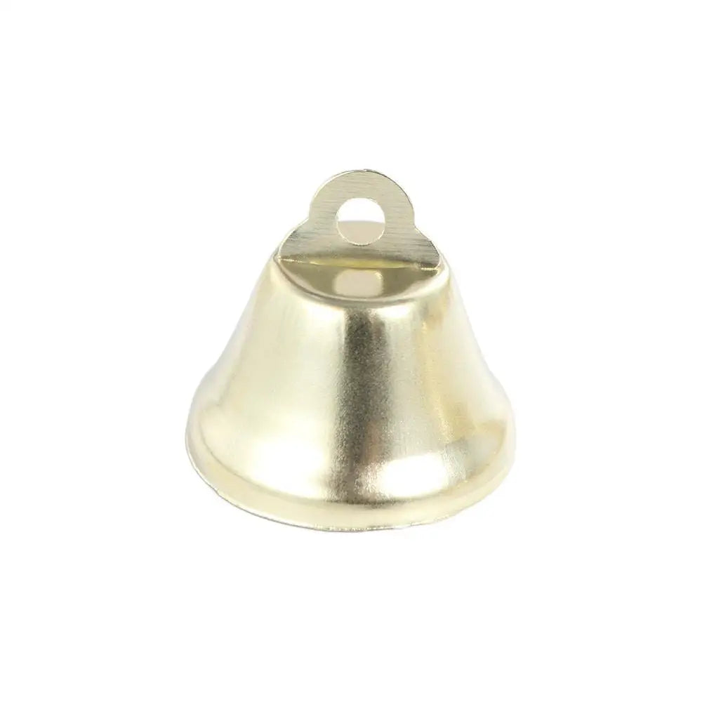 50pcs Gold Jingle Bell Pendants Multi-Size DIY Craft Charms DIY Craft Bell Charms Babs