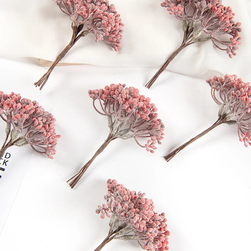 Artificial Flower Brooches 3/6pcs – DIY Wreaths & Decor Artificial Flower Brooches Babs