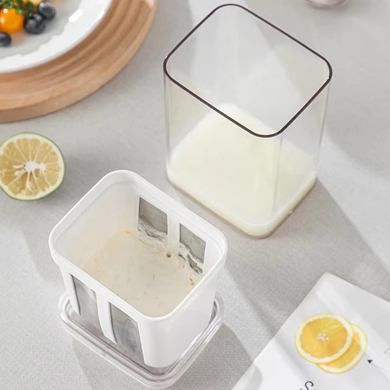 Yogurt Strainer & Greek Yogurt Maker – Whey Separator Filter Yogurt Strainer Babs