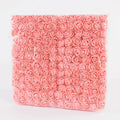144pcs Mini Foam Rose Heads – DIY Wedding & Home Décor Artificial Flower Heads Babs Peach