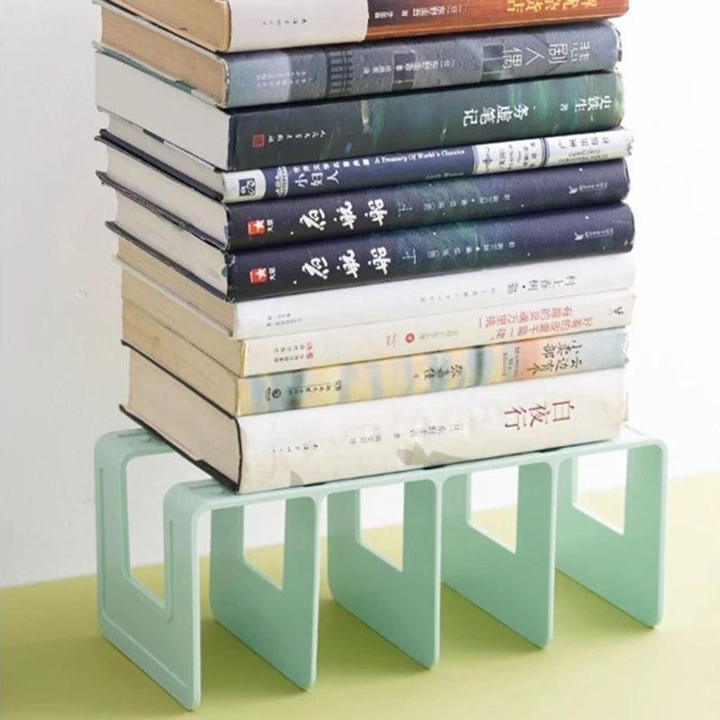Desk Organizer Shelf for Books, Files & Magazines | 4-Section Desk Organizer Shelf Babs