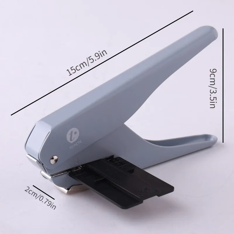 Mushroom Hole Punch T-Shaped Manual Loose Leaf Punching Tool Manual Hole Punch Babs