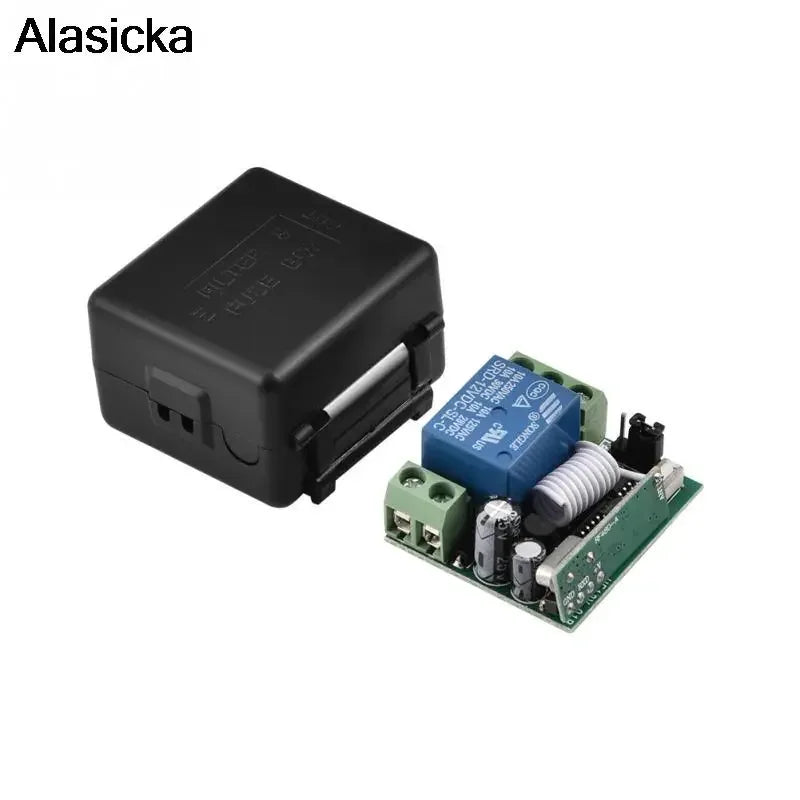 DC 12V Single Channel RF Wireless Relay Switch Kit RF Relay Switch Kit Babs
