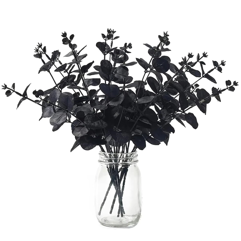 Artificial Money Leaf Vines – Wedding, Halloween & Home Décor Artificial Plant Vine Babs black 1pc