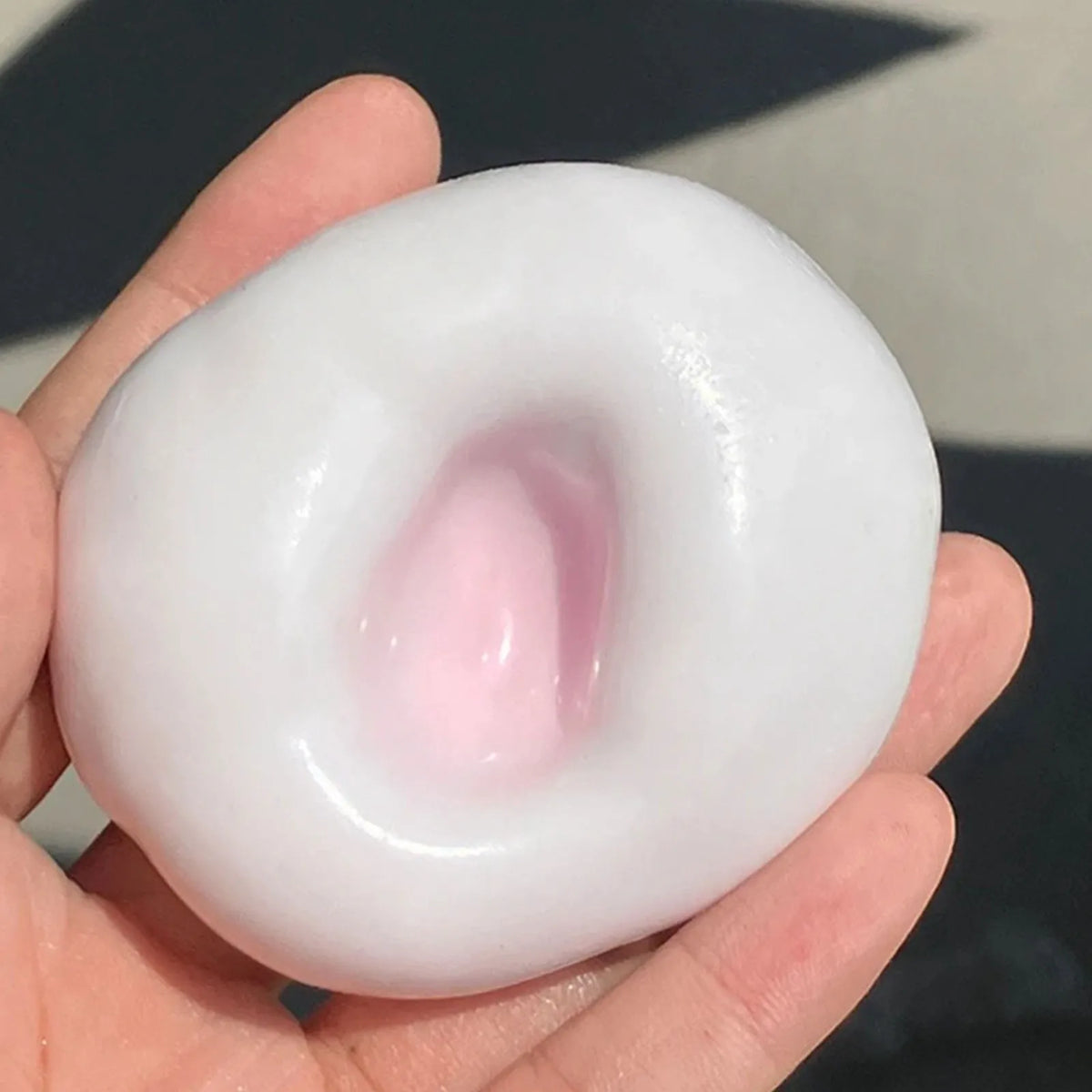 Squishy Stress Ball – Soft Handmade Sensory Squeeze Fidget Toy Sensory Fidget Toy Babs Pink One Size