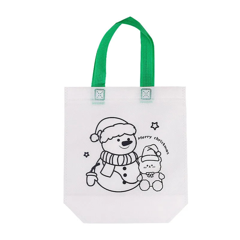 Kids DIY Coloring Graffiti Bag with Markers – Creative Gift Kids Craft Gift Set Babs