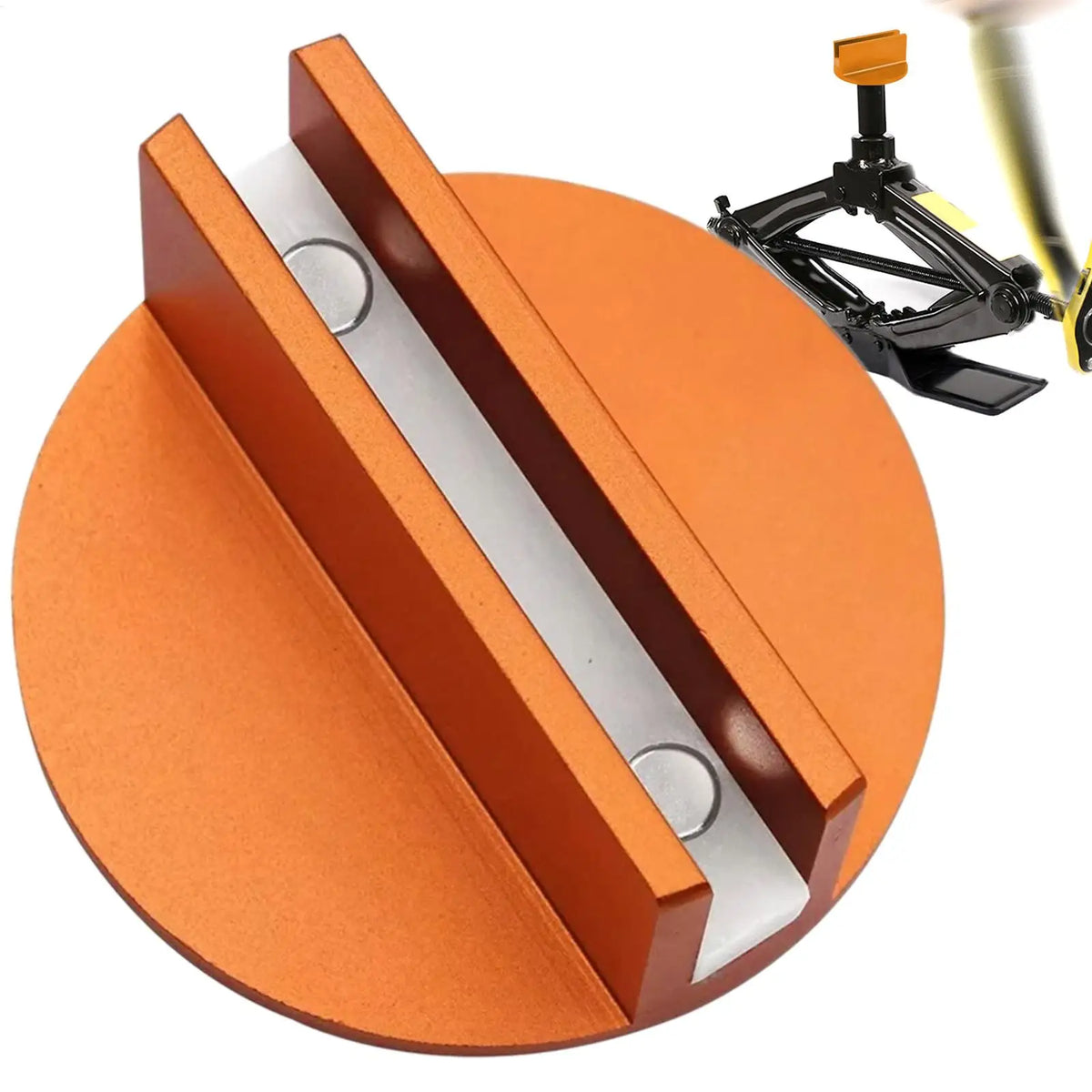 Magnetic Aluminum Jack Pad Adapter – Slotted Pinch Weld Puck Jack Pad Adapter Babs
