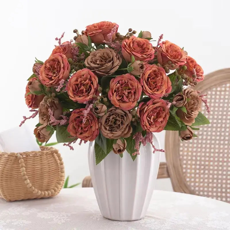 Silk Peony Artificial Flowers – Wedding & Home Décor Artificial Silk Flowers Babs