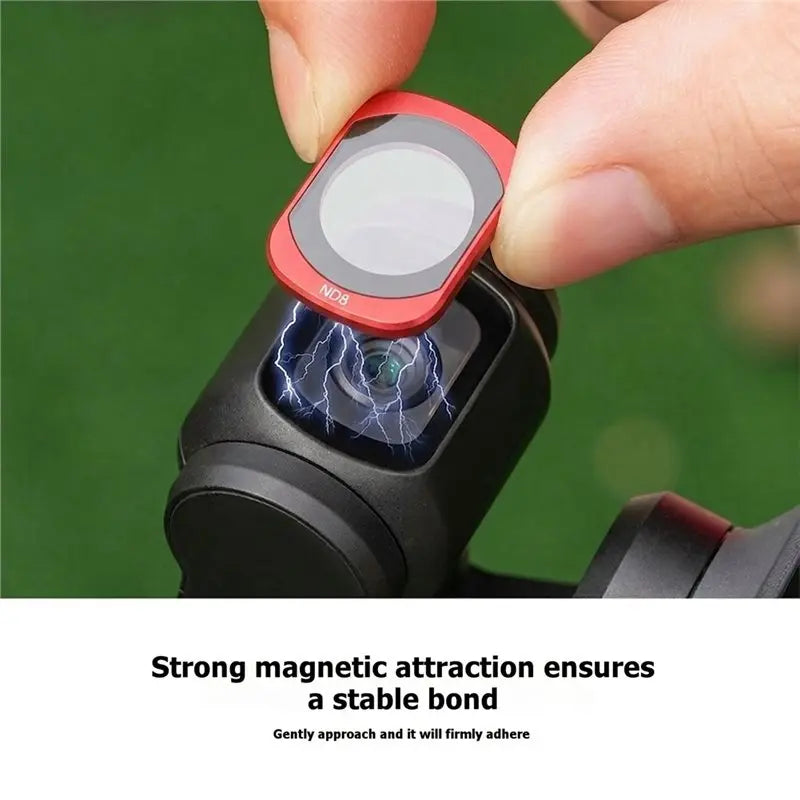 ND Filter Kit for DJI Pocket 4/3 – ND8 ND16 ND32 ND64 Glass Camera Lens Filter Kit Babs