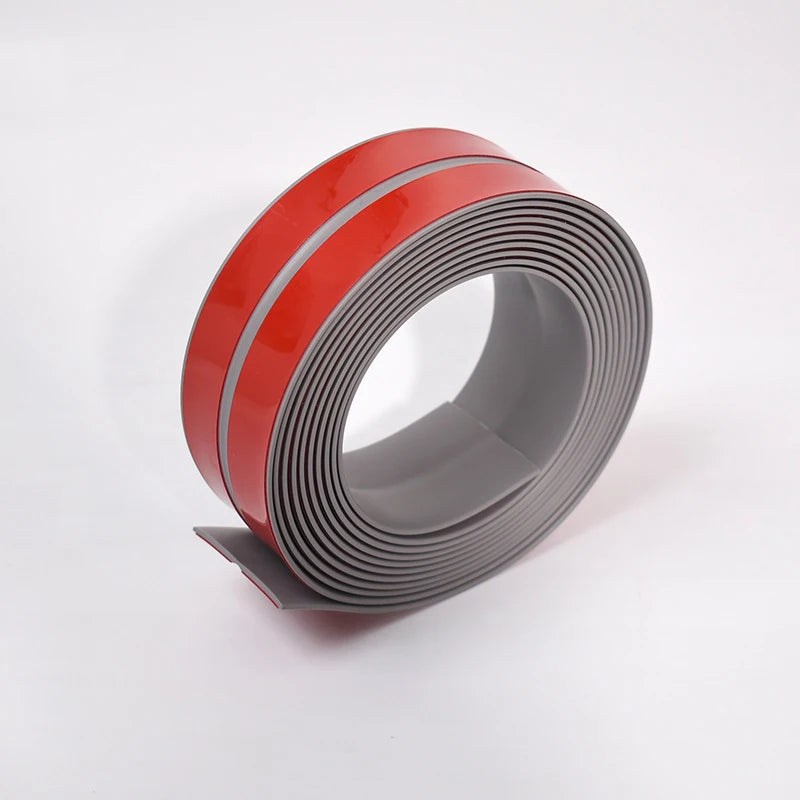 1M Flexible Wall Corner Protector Peel & Stick Trim Strip Wall Corner Protector Babs gray 100x6cm