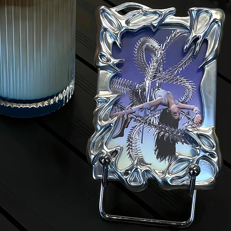 Electroplate 3-Inch Idol Photocard Holder & Photo Sleeve Photocard Holder Babs