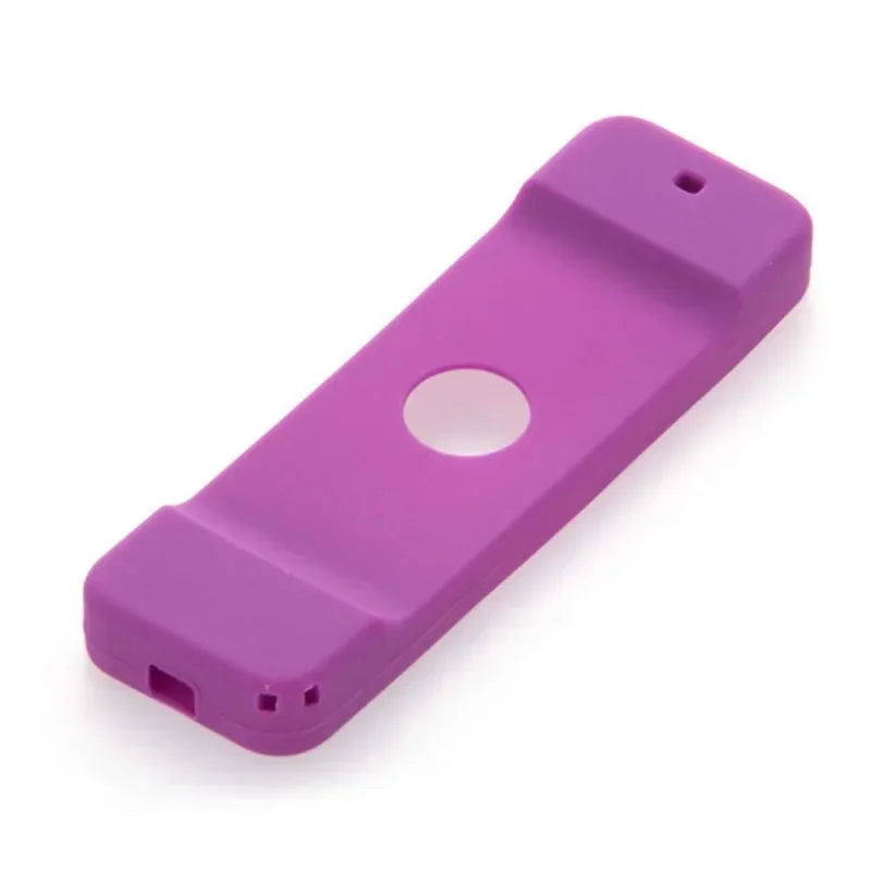 Silicone Case for Apple TV 4K Remote – Dustproof Cover Remote Control Case Babs Purple China Mainland