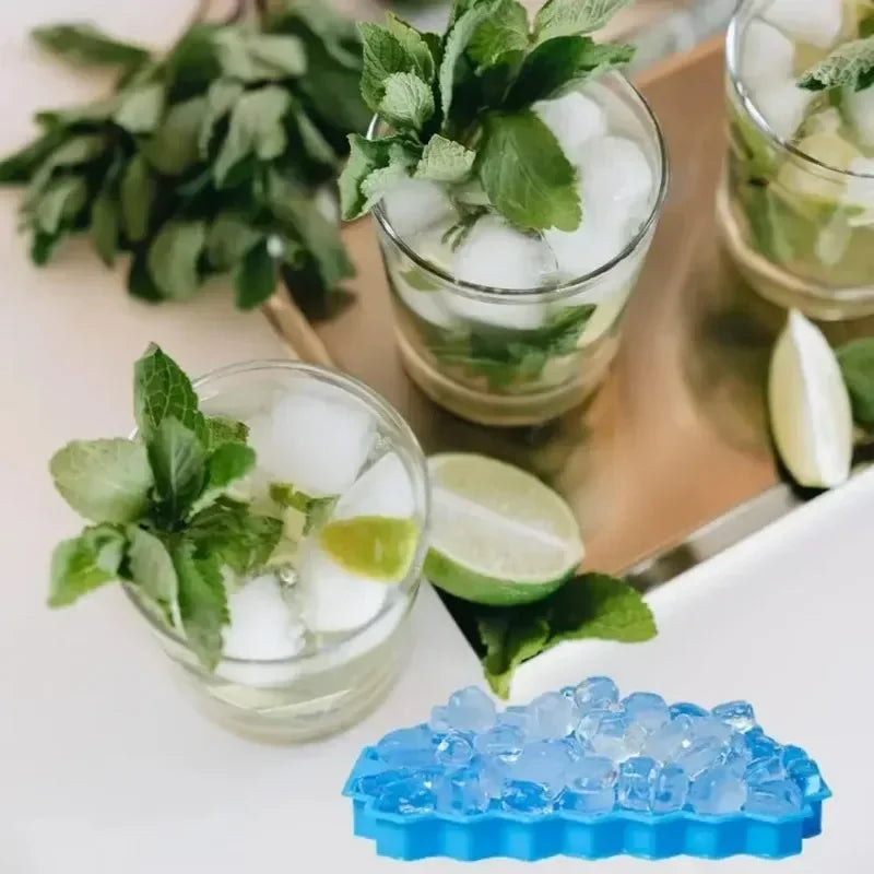 37-Grid Silicone Ice Cube Tray with Lid – Easy-Release & Reusable Silicone Ice Cube Tray Babs