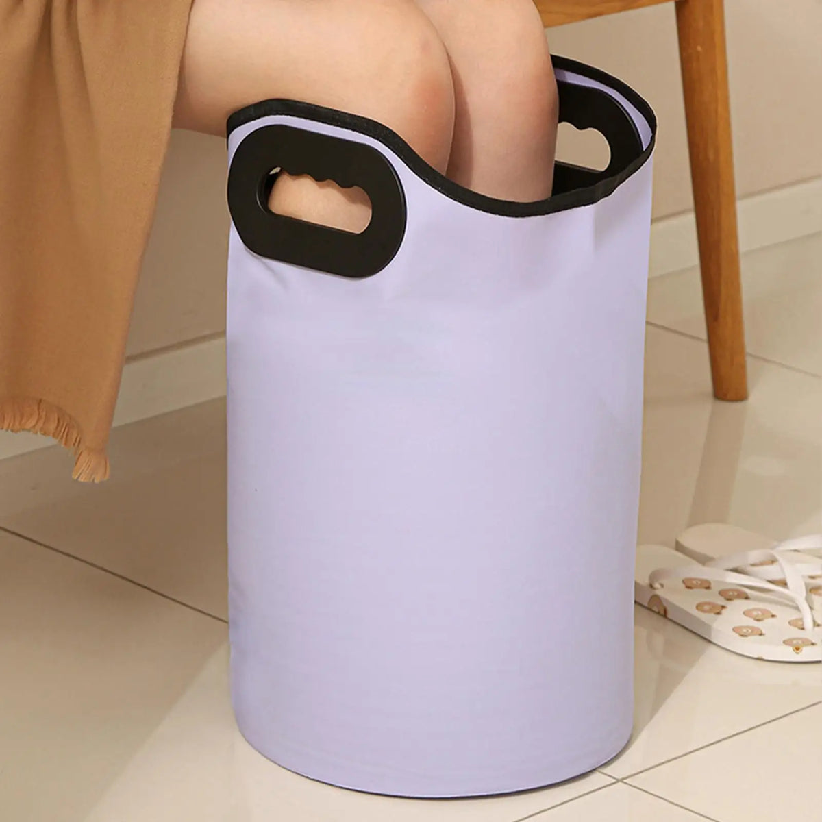 Foldable Foot Bath Bucket 23L – Portable Spa Soaker with Handle Foldable Foot Bath Babs