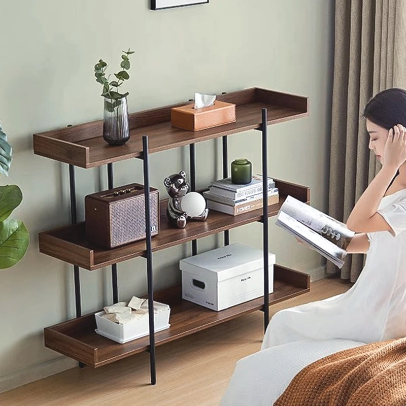 Nordic 3-Tier Wooden Storage Rack | Modern Minimalist Shelf Wooden Storage Rack Babs