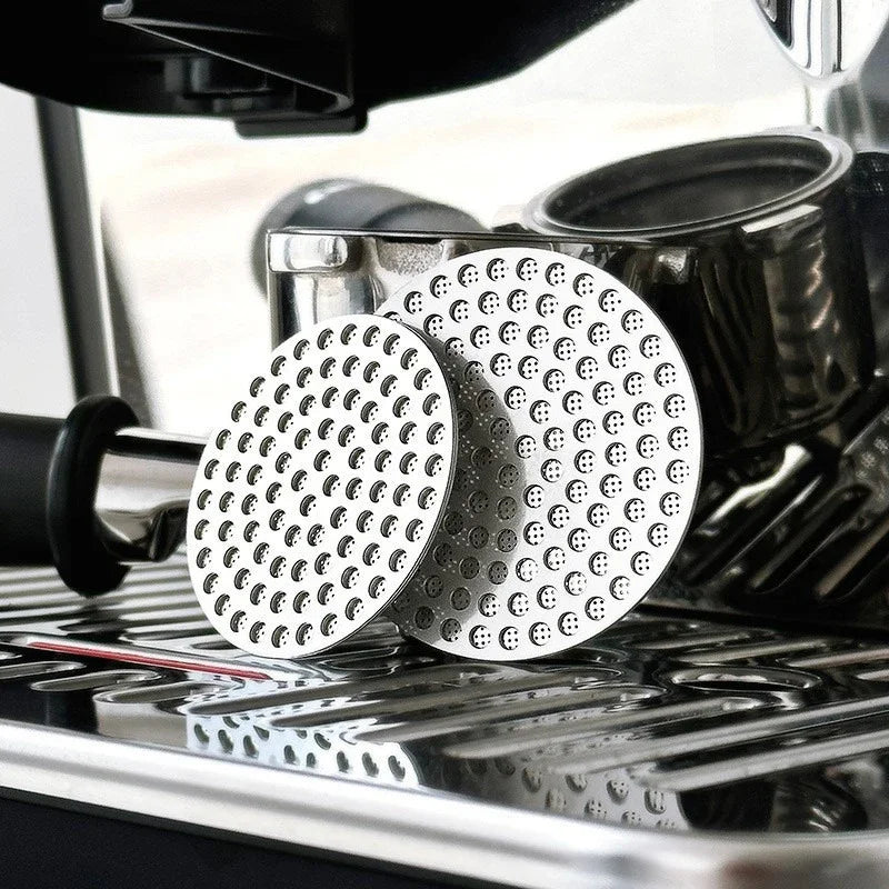 Reusable Coffee Puck Screen 51/53/58mm Stainless Steel Espresso Filter Espresso Filter Screen Babs