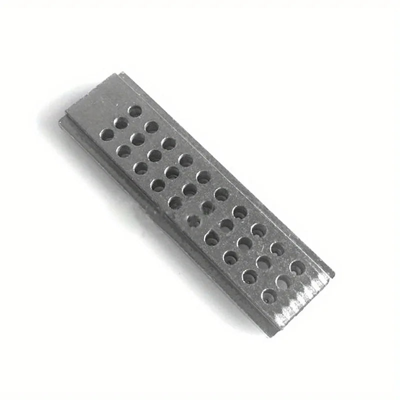 30-Hole Stainless Steel Punch Block Riveting Stake Jeweler Tool Jewelry Repair Tool Babs