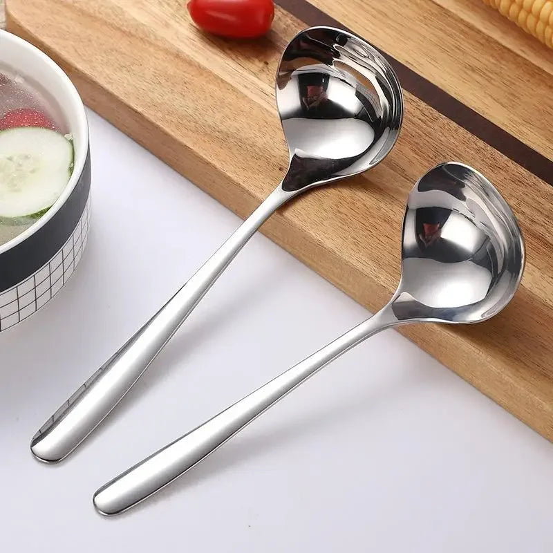 304 Stainless Steel Soup Spoon – Deep & Large Capacity Soup Spoon Babs S