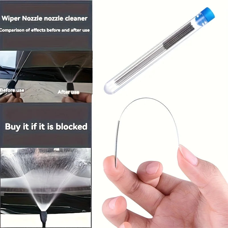 10-Piece Cleaning Nozzle Tool Set – Needle Brushes & Picks Nozzle Cleaning Kit Babs