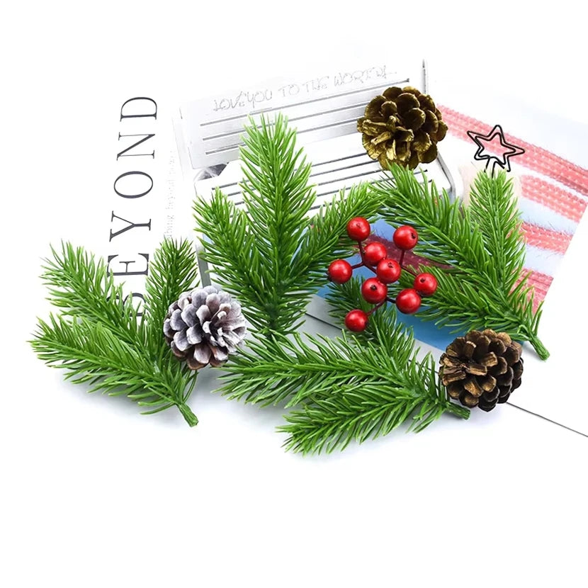 Artificial Plant Picks 5/10Pcs | Christmas & Wedding Décor Artificial Plant Picks Babs