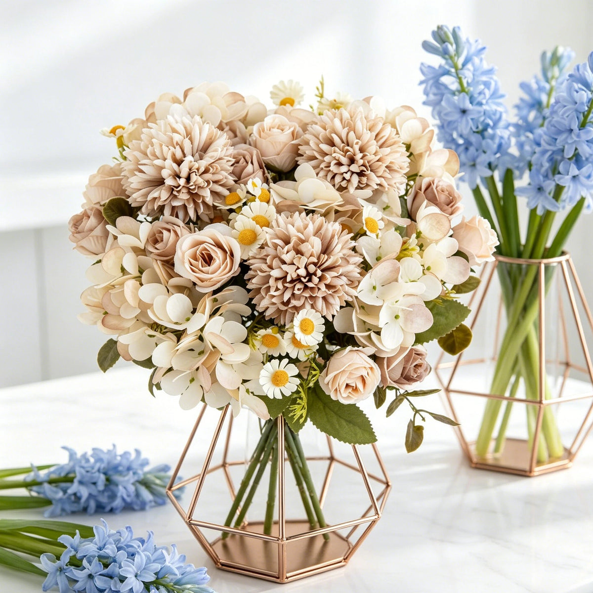Artificial Chamomile Flower Bouquet for Wedding & Home Décor Artificial Flower Bouquet Babs