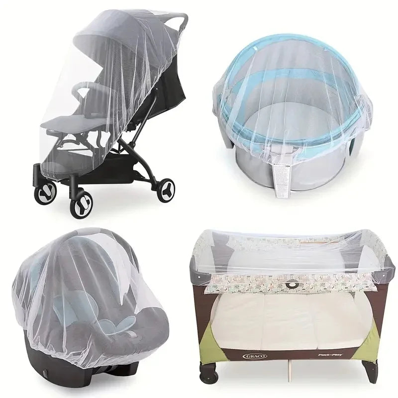 Baby Mosquito Net for Stroller, Crib & Mini Crib | Safe Baby Mosquito Net Babs