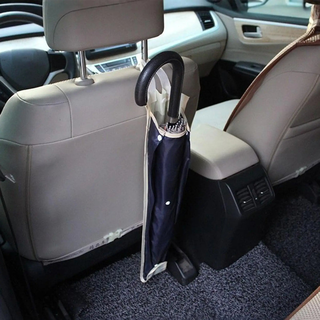 Car Seat Umbrella Holder – Waterproof Polyester Storage Pouch Car Umbrella Organizer Babs