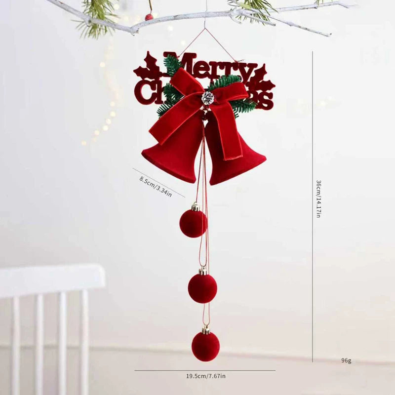 Nordic Bell Christmas Ball Ornaments – Tree Hanging Pendants Christmas Tree Ornaments Babs A