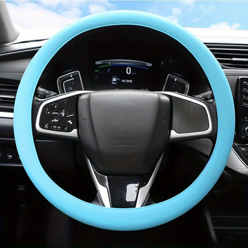PU Leather Steering Wheel Wrap Tape – Non-Slip DIY Cover Steering Wheel Wrap Babs