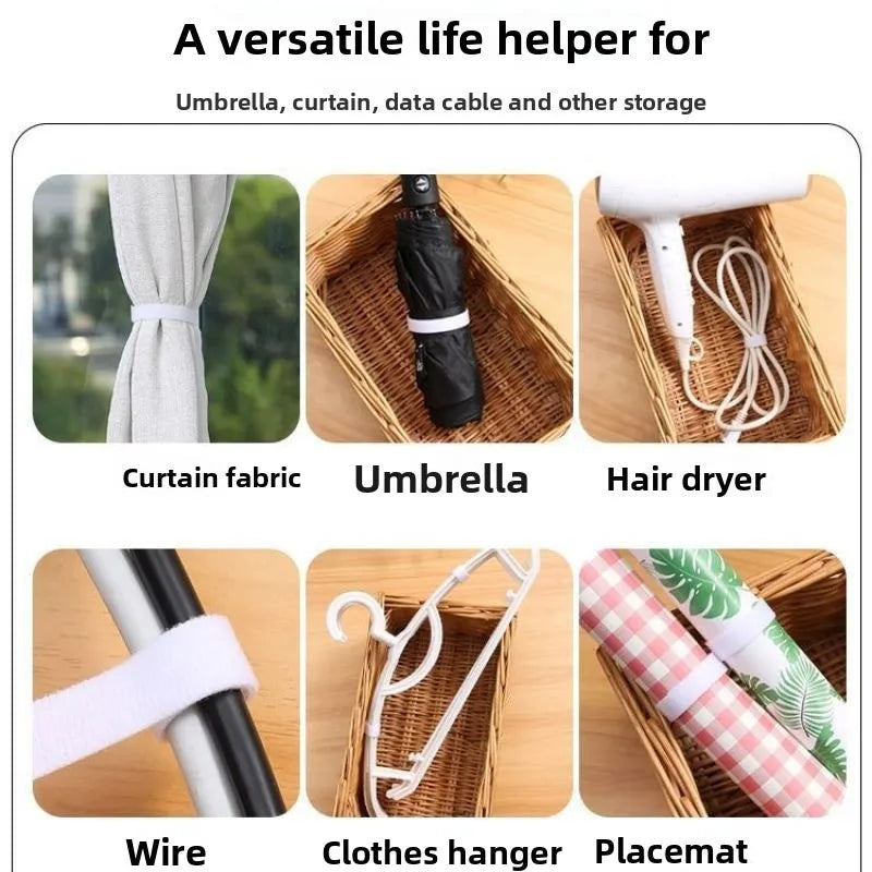Reusable Cable Ties – Adjustable Wire & Cord Organizer Straps Cable Ties & Organizer Babs