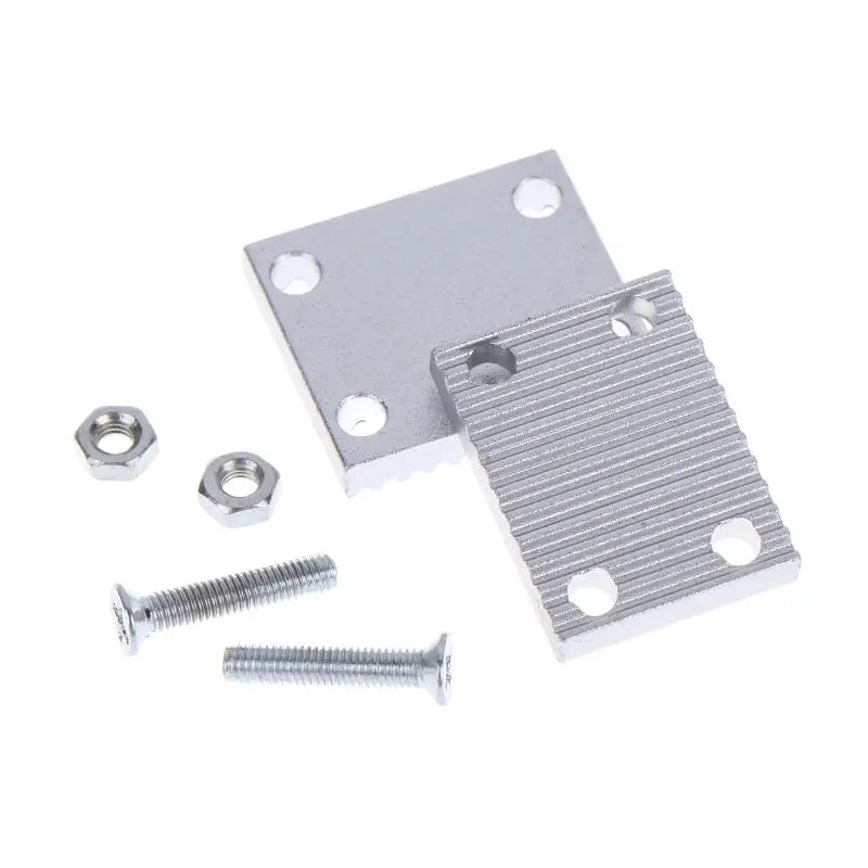 Aluminum GT2 Belt Clamp 6mm & 10mm – 3D Printer Timing Belt Timing Belt Clamp Babs