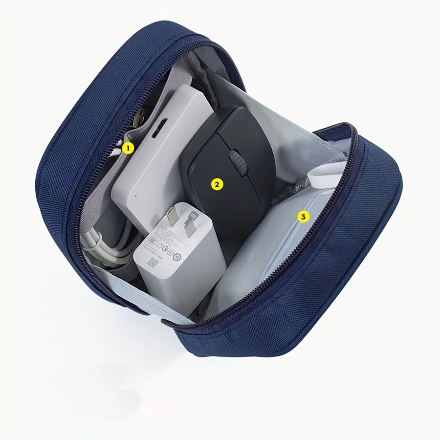 Digital Accessory Storage Bag – Cable & Charger Organizer Digital Accessory Organizer Babs