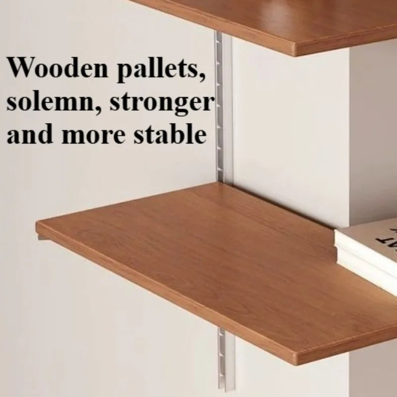 Vintage 3-Tier Solid Wood Wall-Mounted Corner Storage Rack Corner Wall Shelf Babs