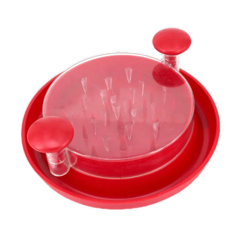 Upgraded Chicken Shredder with Transparent Cover & Non-Slip Base Meat Shredder Tool Babs R