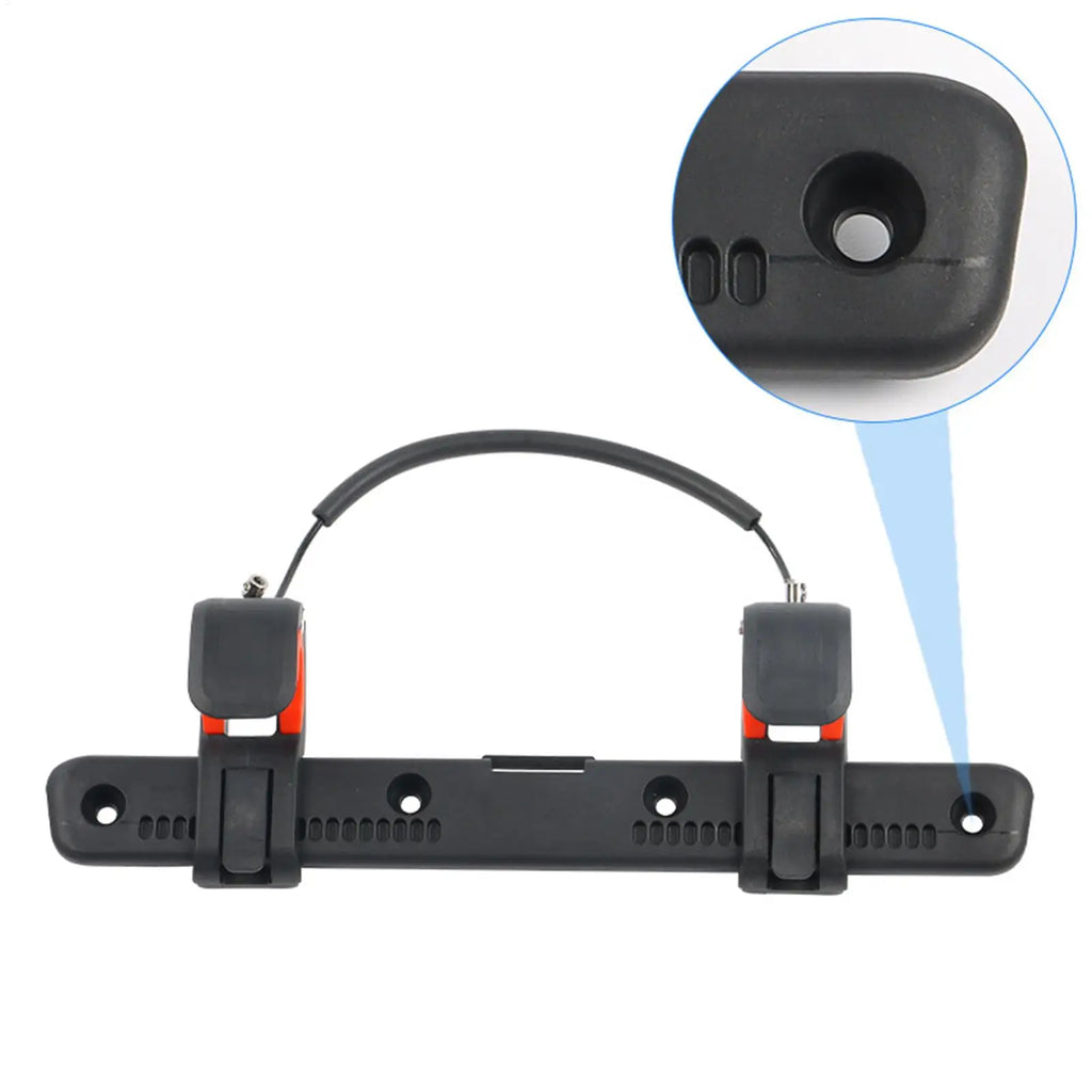 Adjustable Bicycle Saddle Rack Bag Buckle Clip – 75kg Nylon Pannier Rack Buckle Babs
