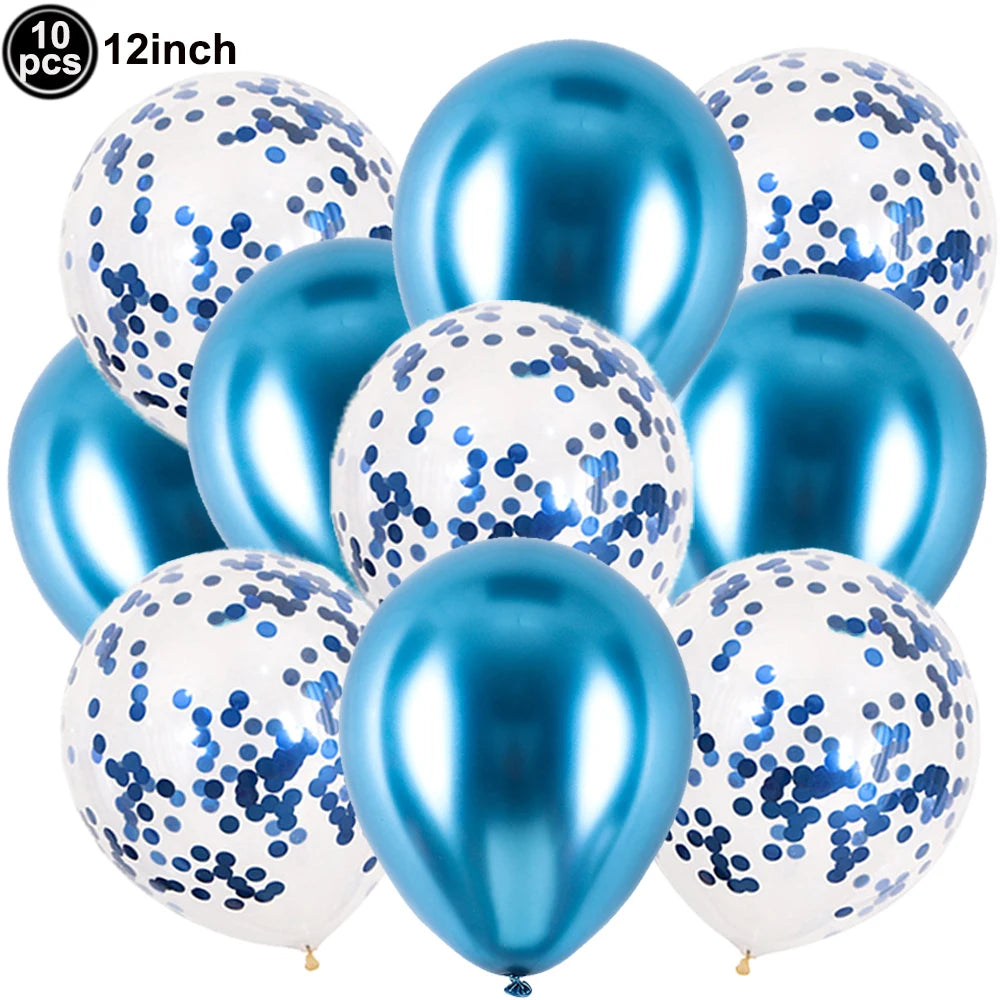 Blue Dinosaur Birthday Party Supplies – Balloons, Plates & More Party Supply Set Babs Orange