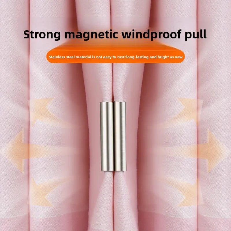 No-Sew Magnetic Curtain Clips | Strong Light-Blocking Tie Backs Curtain Magnetic Clips Babs