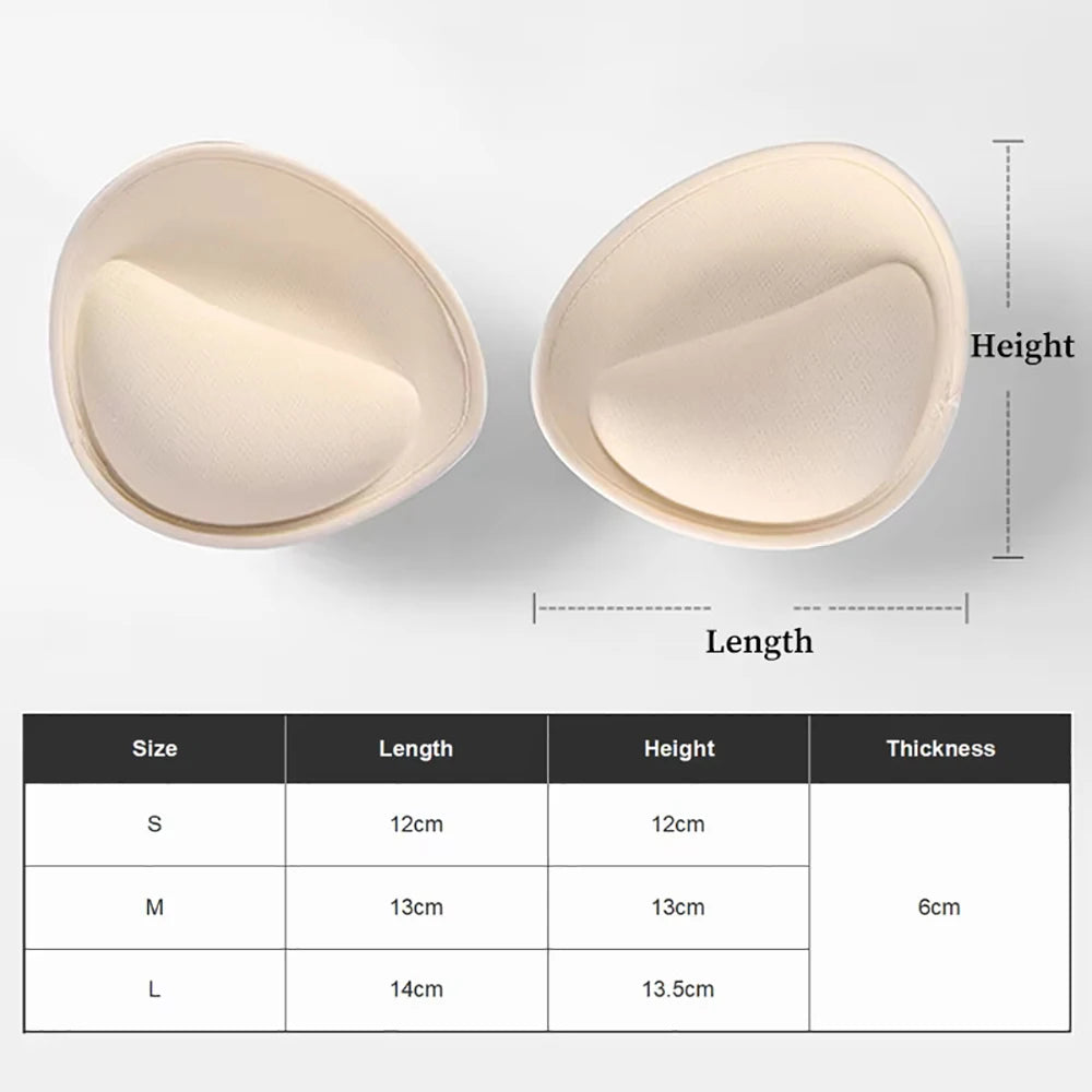Thick Push-Up Bra Inserts & Enhancer Pads | Reusable Sponge Bra Inserts & Pads Babs 00115 6cm L