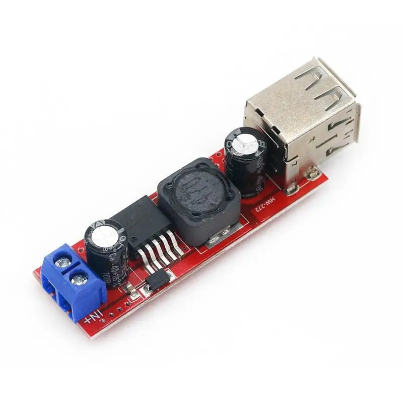 DC 6V–40V to 5V 3A Dual USB Step-Down Converter Module DC-DC Converter Module Babs